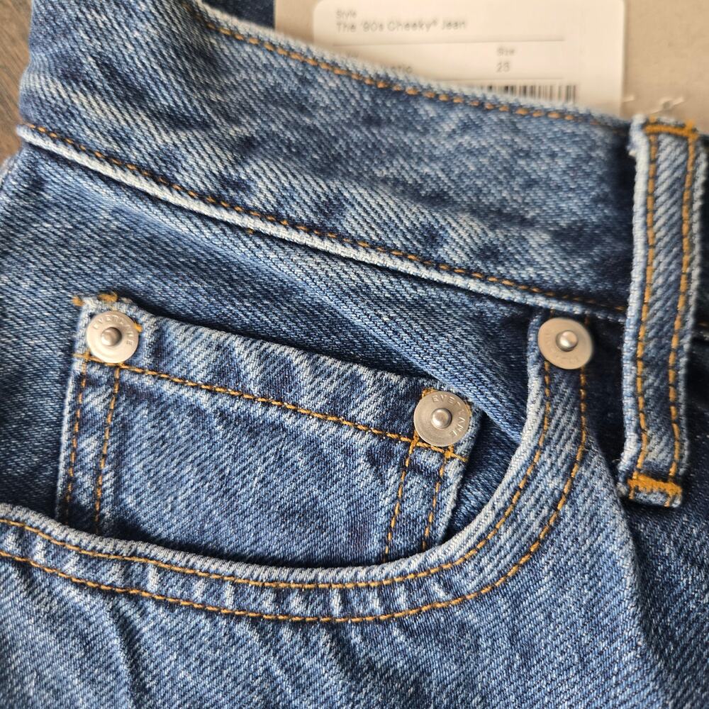 Everlane The 90s Cheeky Jean Size 25 NWT - Picture 8 of 12